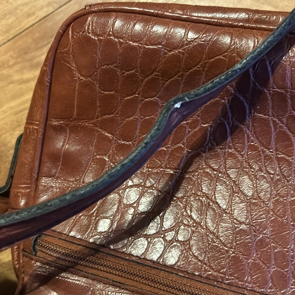 CORNELL💫 Tan Brown Animal Texture Crossbody Purse - Picture 11 of 11